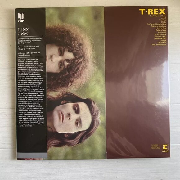 T. Rex Self-Titled LP ~ Exclusive 180g Colored Vinyl ~ Brand New! - Picture 2 of 3